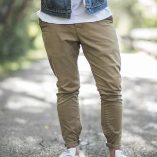 5Rwd23 Men's Straight Fit Chino Pants — Cotton Twill